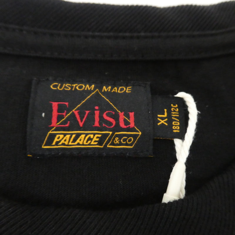 【中古】EVISU | エヴィス 半袖Ｔシャツ P26EVSES001 ブラック サイズ：XL