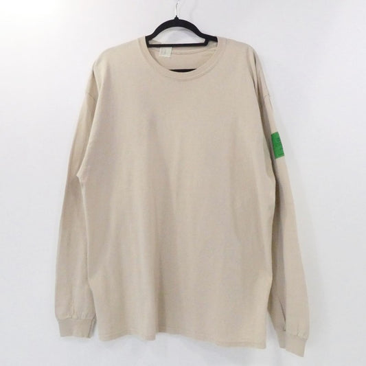 【中古】N.HOOLYWOOD | エヌハリウッド TPES LONG SLEEVE SHIRT 長袖Ｔシャツ 2021S/S ベージュ サイズ：不明