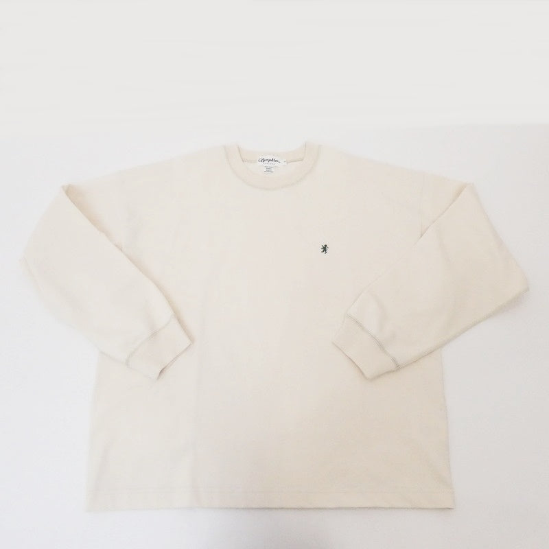 【中古】GYMPHLEX | ジムフレックス CREW NECK L/S T-SHIRT 長袖Ｔシャツ GY-C0389 HWJ 2024A/W アイボリー サイズ：M