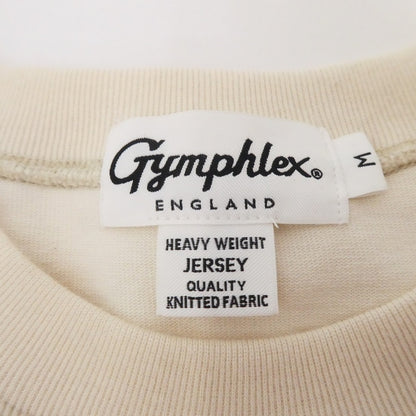 【中古】GYMPHLEX | ジムフレックス CREW NECK L/S T-SHIRT 長袖Ｔシャツ GY-C0389 HWJ 2024A/W アイボリー サイズ：M