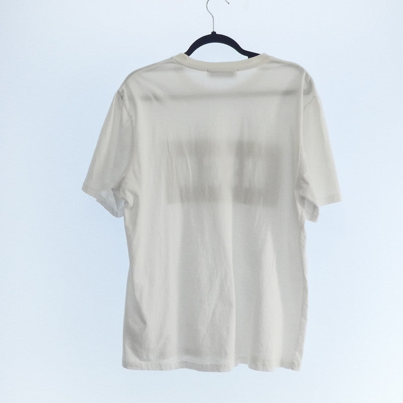 【中古】MSGM | エムエスジーエム ボックスロゴ 半袖Ｔシャツ 264MM67 ホワイト サイズ：M