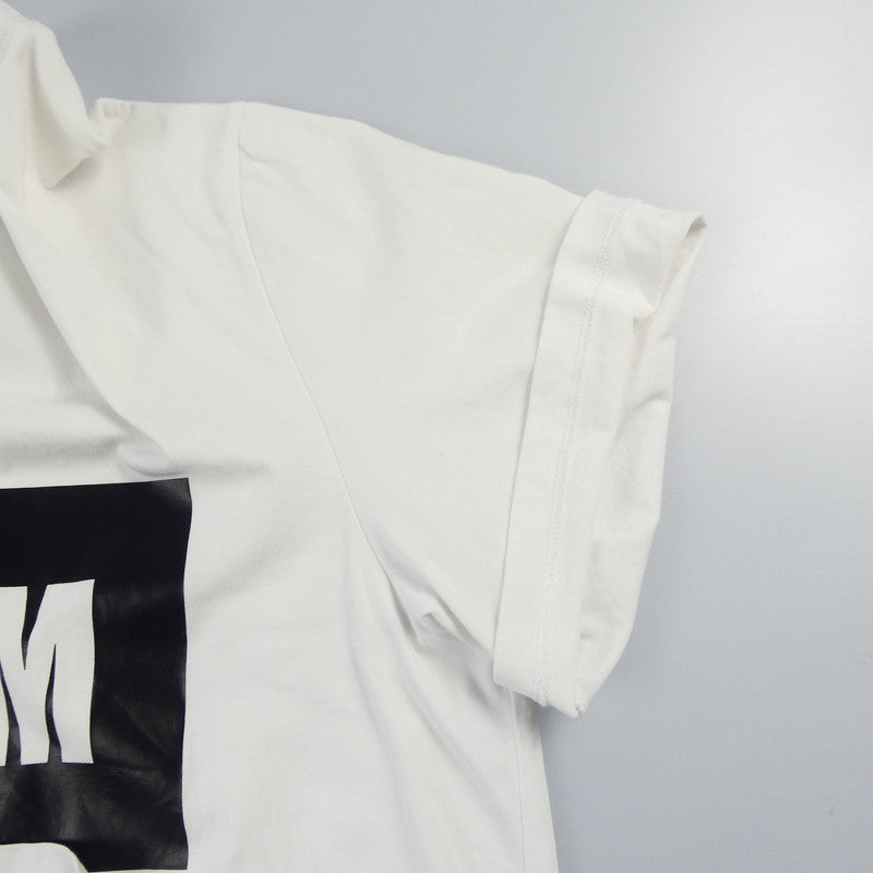 【中古】MSGM | エムエスジーエム ボックスロゴ 半袖Ｔシャツ 264MM67 ホワイト サイズ：M