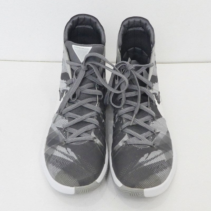 【中古】NIKE | ナイキ HYPERDUNK 2015 PRM スニーカー 749567-010 グレー 27.5cm