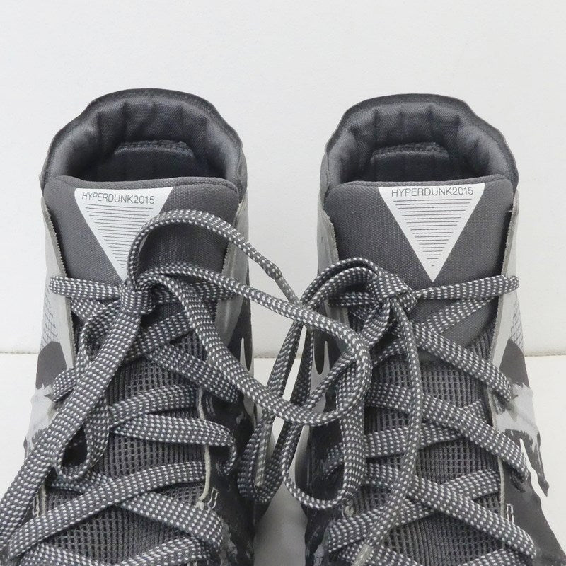 【中古】NIKE | ナイキ HYPERDUNK 2015 PRM スニーカー 749567-010 グレー 27.5cm
