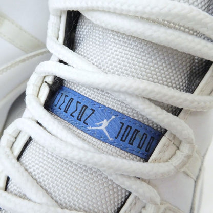 【中古】NIKE | ナイキ AIR JORDAN 11 RETRO LEGEND BLUE (2014) スニーカー 378037-117 ホワイト 27cm
