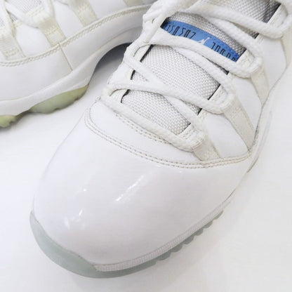 【中古】NIKE | ナイキ AIR JORDAN 11 RETRO LEGEND BLUE (2014) スニーカー 378037-117 ホワイト 27cm