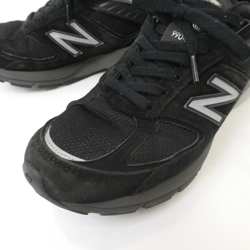【中古】NEW BALANCE | ニューバランス スニーカー M990BK5 ブラック 26.5cm