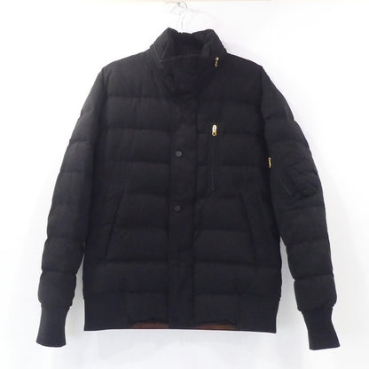 【中古】Paul Smith | ポール・スミス ミリタリーダウンブルゾン ダウンジャケット 293117 714R 2019A/W ブラック サイズ：M