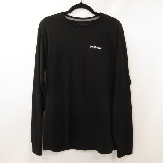 【中古】patagonia | パタゴニア P-6 LOGO RESPONSIBILI-TEE 長袖Ｔシャツ 38518 ブラック サイズ：M
