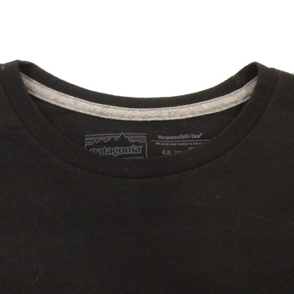 【中古】patagonia | パタゴニア P-6 LOGO RESPONSIBILI-TEE 長袖Ｔシャツ 38518 ブラック サイズ：M