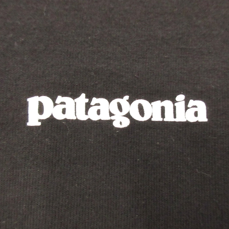 【中古】patagonia | パタゴニア P-6 LOGO RESPONSIBILI-TEE 長袖Ｔシャツ 38518 ブラック サイズ：M