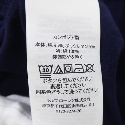 【中古】POLO RALPH LAUREN | ポロ・ラルフローレン GOLF PRO FIT SHORT SLEEVE BEAR PLO SHIRT ポロシャツ ネイビー サイズ：XS