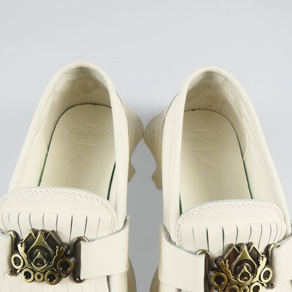 【中古】PUMA | プーマ NITEFOX LOAFER L ローファー 396840-01 ホワイト 26cm サイズ：26