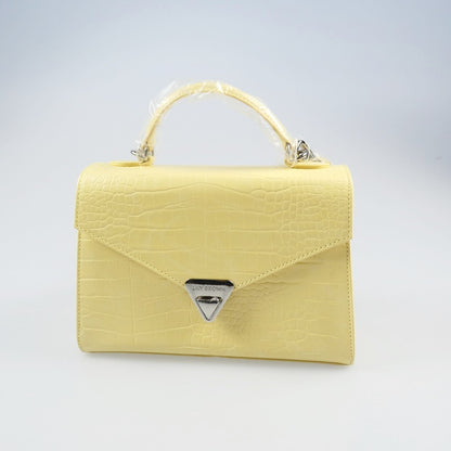 【中古】Lily Brown | リリーブラウン 台形ハンドバッグ その他バッグ LWGB241323 イエロー