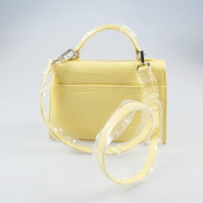 【中古】Lily Brown | リリーブラウン 台形ハンドバッグ その他バッグ LWGB241323 イエロー