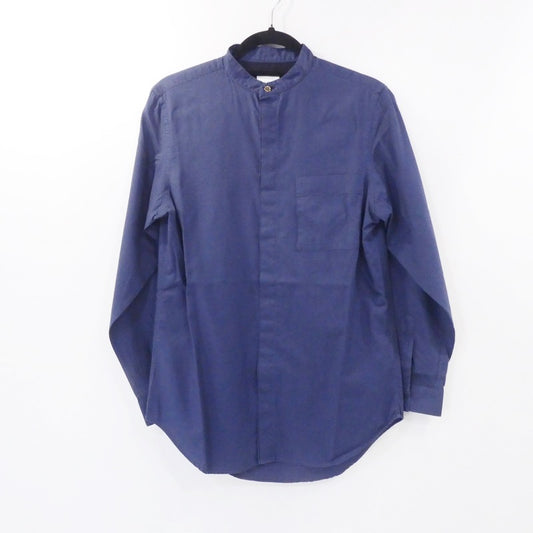 【中古】Paul Smith | ポール・スミス コットンブロードバンドカラーシャツ 長袖シャツ 213330 509T ネイビー サイズ：S