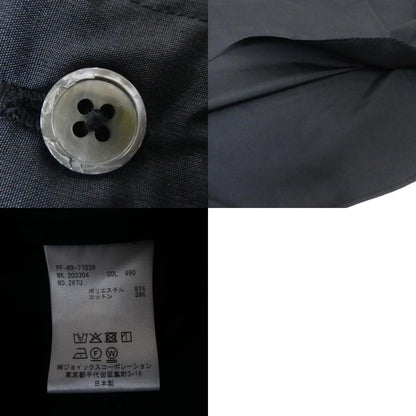 【中古】Paul Smith | ポール・スミス スタンドカラープルオーバーシャツ 長袖シャツ 203304 267U ブラック サイズ：M