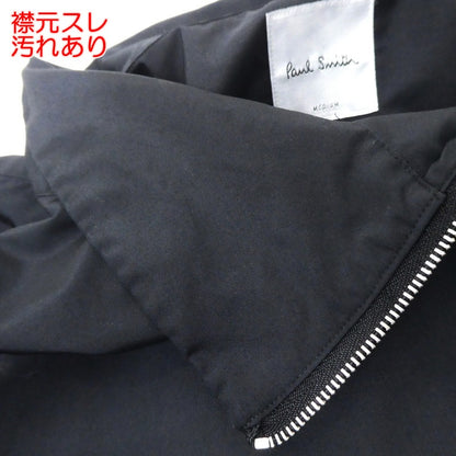 【中古】Paul Smith | ポール・スミス スタンドカラープルオーバーシャツ 長袖シャツ 203304 267U ブラック サイズ：M