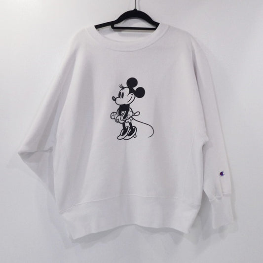 【中古】Champion | チャンピオン REVERSE WEAVE スウェット CWSS031 ホワイト サイズ：L