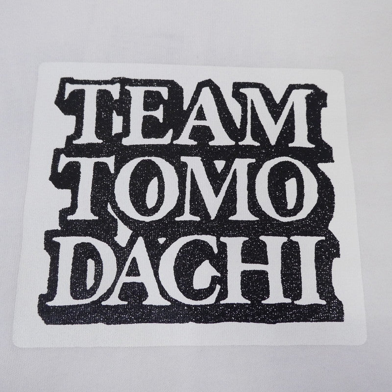 【中古】BlackEyePatch | ブラックアイパッチ TEAM TOMODACHI LABEL TEE 半袖Ｔシャツ BEPSS24EI28 ホワイト サイズ：L