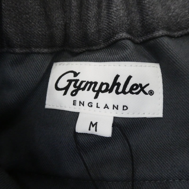 【中古】GYMPHLEX | ジムフレックス POLYESTER FLANNEL イージーストレートパンツ パンツ GY-E0225 グレー サイズ：M