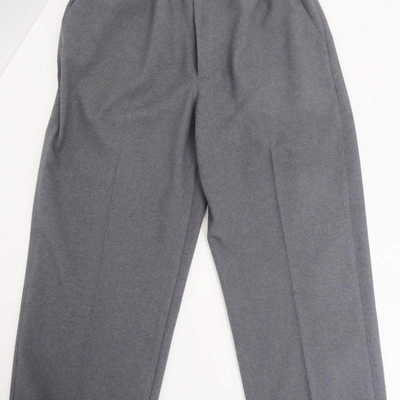 【中古】GYMPHLEX | ジムフレックス POLYESTER FLANNEL イージーストレートパンツ パンツ GY-E0225 グレー サイズ：M