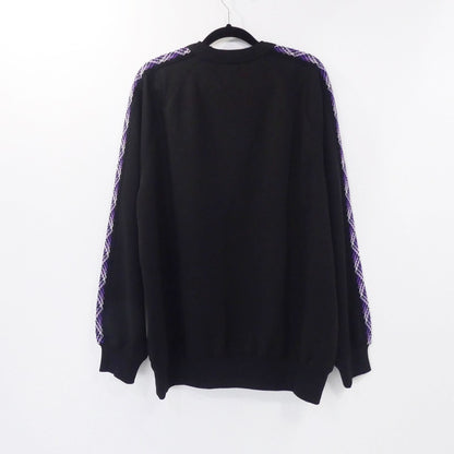 【中古】schott | ショット TAPING JERSEY CREW SWEAT スウェット 782-3232008 ブラック サイズ：M