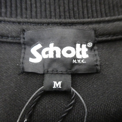 【中古】schott | ショット TAPING JERSEY CREW SWEAT スウェット 782-3232008 ブラック サイズ：M