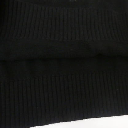 【中古】1017 ALYX 9SM | テンセブンティーナリクスナインエスエム SPRAY PAINT-INTARSIA COTTON-JERSEY SWEATER セーター AAMKN0122YA03 ブラック サイズ：M