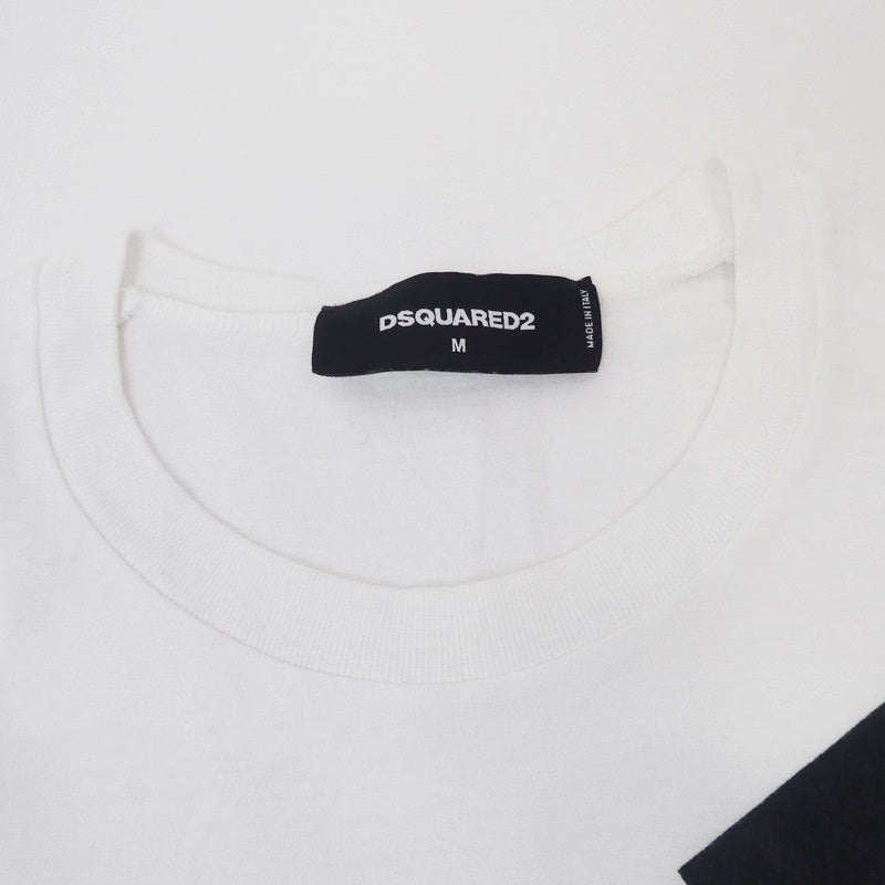 【中古】DSQUARED2 | ディースクエアード 半袖Ｔシャツ S74GD0664 ホワイト サイズ：M