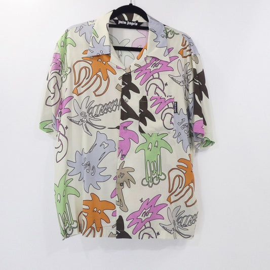 【中古】Palm Angels | パームエンジェルス 半袖シャツ PMGG005E23FAB001 サイズ：48