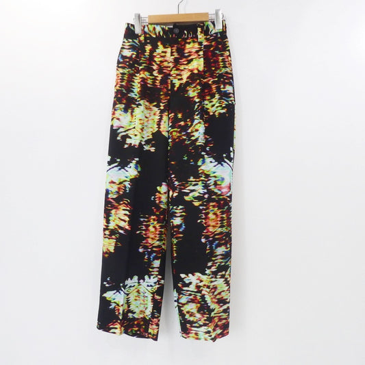 【中古】MAISON SPECIAL | メゾンスペシャル スプラッシュプリント1タックワイドパンツ パンツ 11221461214