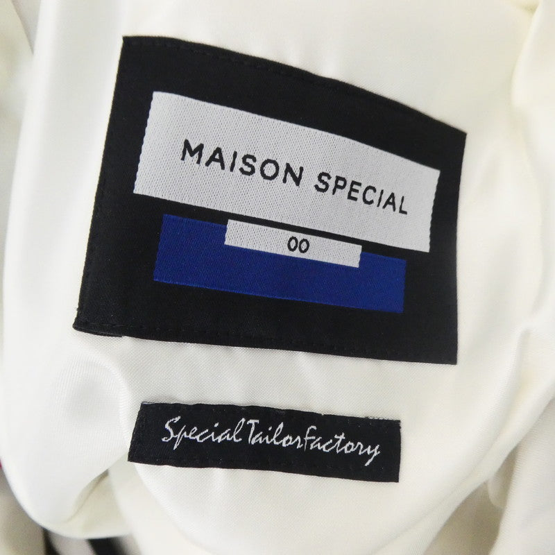 【中古】MAISON SPECIAL | メゾンスペシャル スプラッシュプリント1タックワイドパンツ パンツ 11221461214