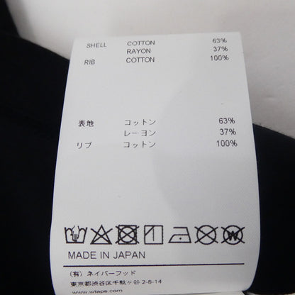 【中古】W)TAPS | ダブルタップス QB/LS/RACO.ERA 半袖Ｔシャツ 241ATDT-CSM18 ブラック サイズ：2