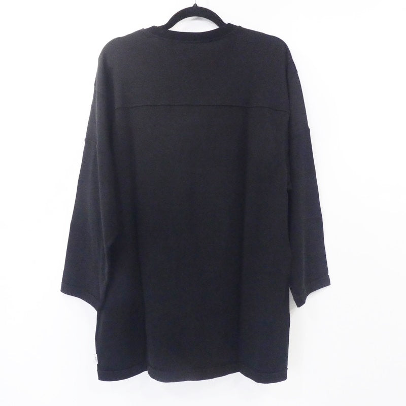 【中古】W)TAPS | ダブルタップス QB/LS/RACO.ERA 半袖Ｔシャツ 241ATDT-CSM18 ブラック サイズ：2