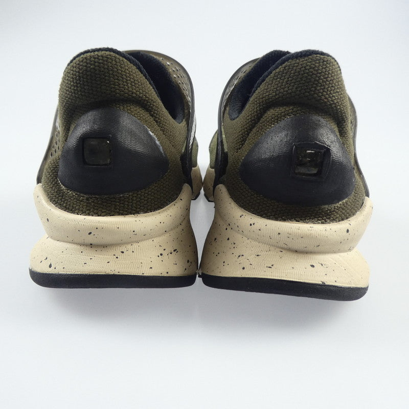 【中古】NIKE | ナイキ SOCK DART スニーカー 819686-300 カーキ 27cm