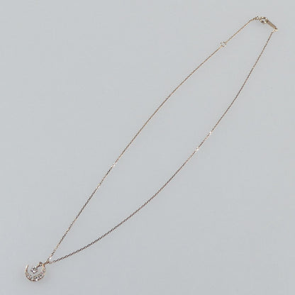 【中古】canal4℃ | カナルヨンドシー きらめく月モチーフ ネックレス 152034121004