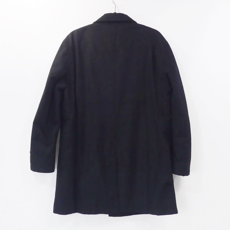 【中古】RALPH LAUREN | ラルフローレン ステンカラーコート ブラック サイズ：38