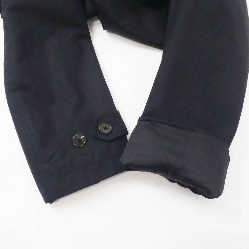 【中古】RALPH LAUREN | ラルフローレン ステンカラーコート ブラック サイズ：38