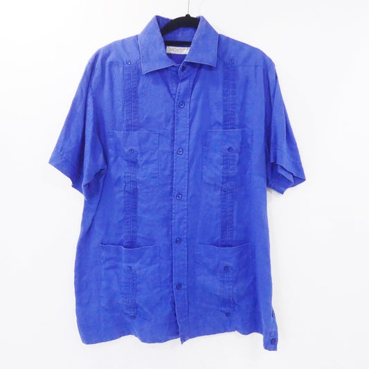 【中古】 半袖シャツ ブルー サイズ：M