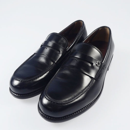 【中古】Salvatore Ferragamo | サルヴァトーレフェラガモ THEODORE ローファー 0714778 ブラック 26cm