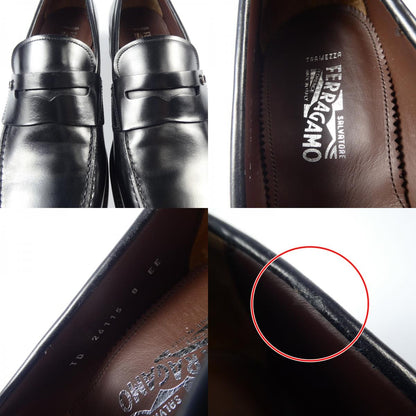 【中古】Salvatore Ferragamo | サルヴァトーレフェラガモ THEODORE ローファー 0714778 ブラック 26cm