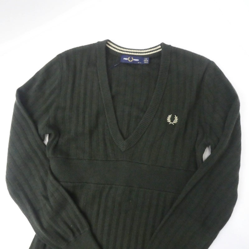 【中古】FRED PERRY | フレッドペリー ワンピース FZ8529 グリーン
