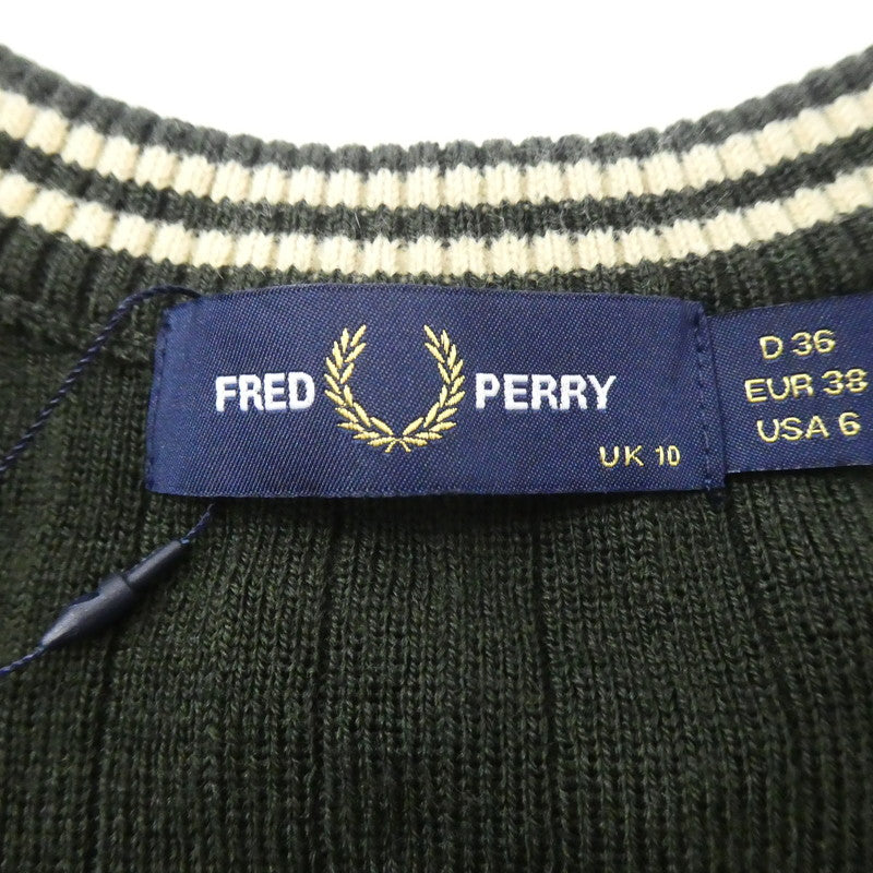 【中古】FRED PERRY | フレッドペリー ワンピース FZ8529 グリーン