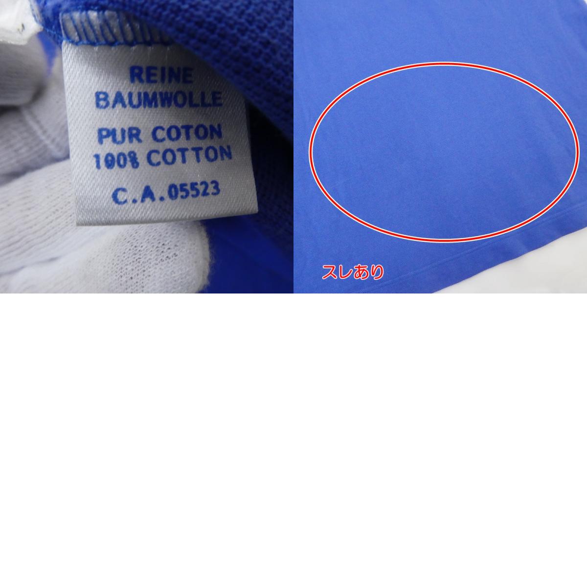 【中古】CELINE | セリーヌ ポロシャツ ブルー サイズ：XXL