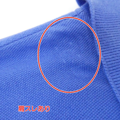 【中古】CELINE | セリーヌ ポロシャツ ブルー サイズ：XXL