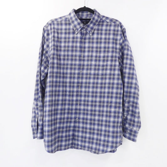 【中古】LANVIN | ランバン 長袖シャツ 208769 ブルー サイズ：52