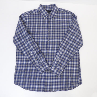 【中古】LANVIN | ランバン 長袖シャツ 208769 ブルー サイズ：52