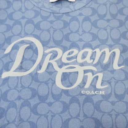 【中古】COACH | コーチ DREAM T-SHIRT 半袖Ｔシャツ C4970 ライトブルー サイズ：S