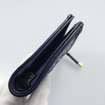 【中古】Christian Dior | クリスチャンディオール 30 Montaigne ダリアウォレット 長財布 S2197UNJR_M928 ネイビー系